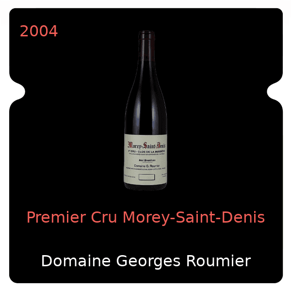 Georges Roumier Premier Cru Morey-Saint-Denis 2004