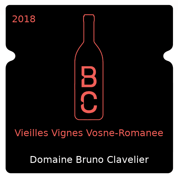 Bruno Clavelier Vieilles Vignes Vosne-Romanee 2018