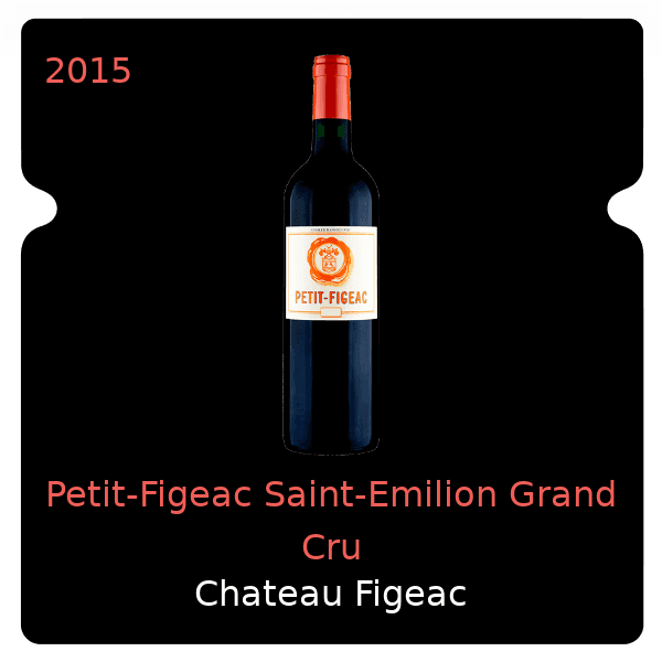 Figeac Petit-Figeac Saint-Emilion Grand Cru 2015
