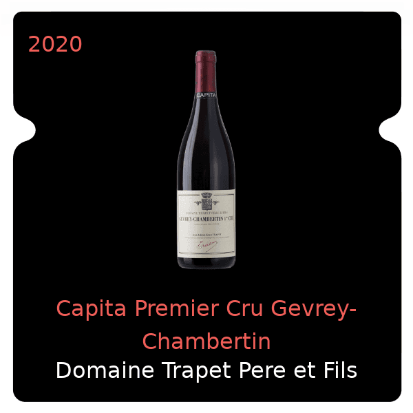 Trapet Pere et Fils Capita Premier Cru Gevrey-Chambertin 2020