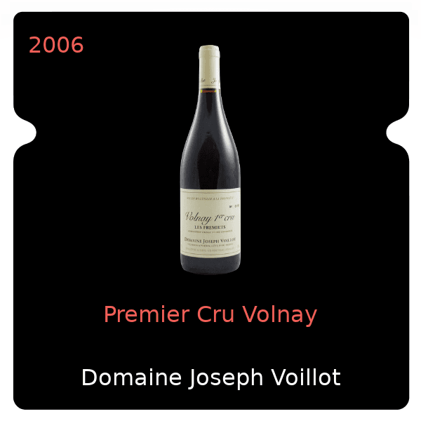 Joseph Voillot Premier Cru Volnay 2006