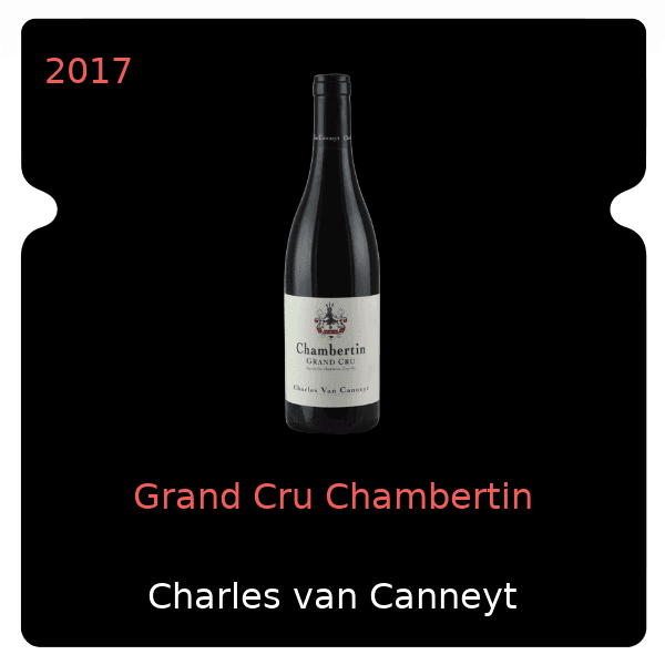 Charles van Canneyt Grand Cru Chambertin 2017