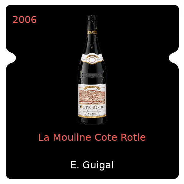 E. Guigal La Mouline Cote Rotie 2006