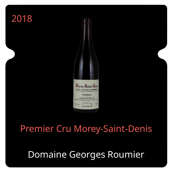 Georges Roumier Premier Cru Morey-Saint-Denis 2018
