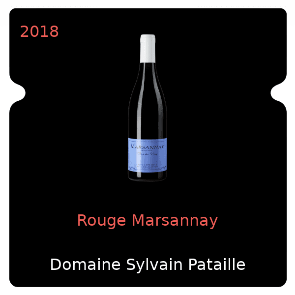 Sylvain Pataille Rouge Marsannay 2018