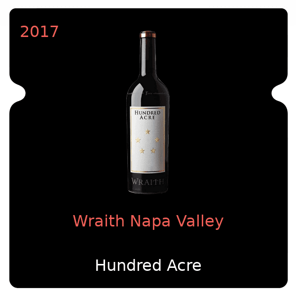 Hundred Acre Wraith Napa Valley 2017