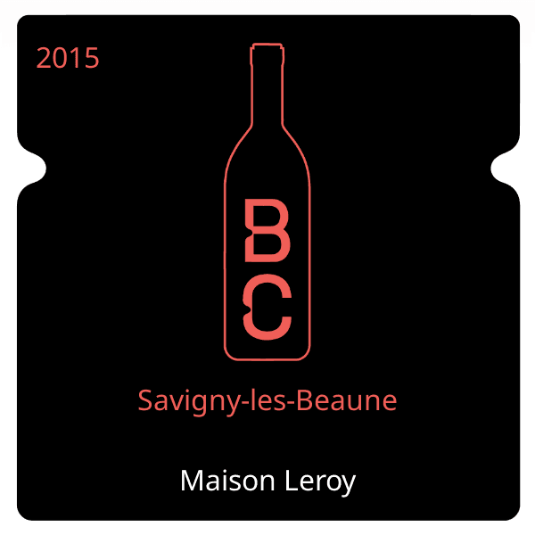 Leroy Savigny-les-Beaune 2015