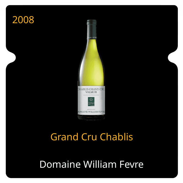 William Fevre Grand Cru Chablis 2008