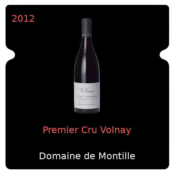 Montille Premier Cru Volnay 2012