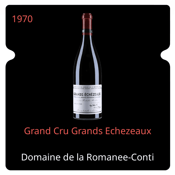 Romanee-Conti Grand Cru Grands Echezeaux 1970