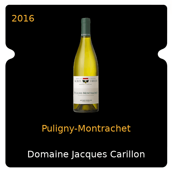 Jacques Carillon Puligny-Montrachet 2016