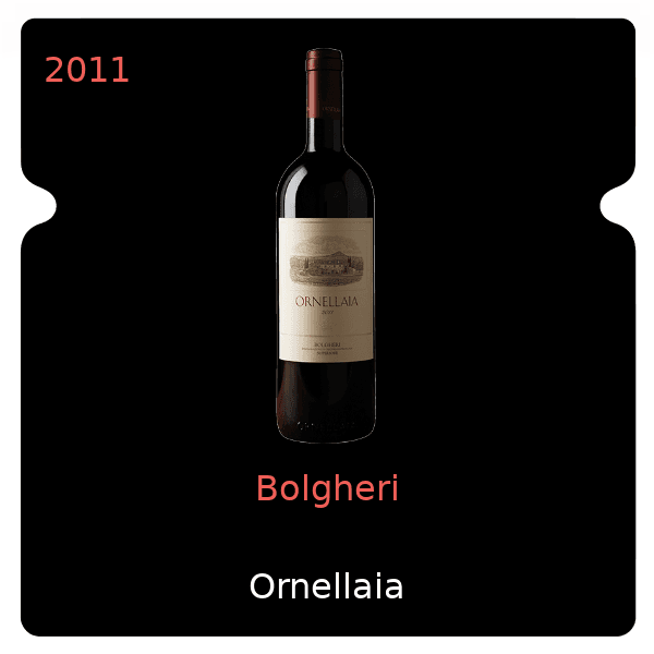 Ornellaia Bolgheri 2011