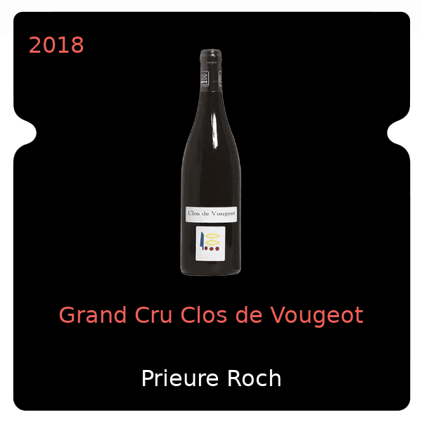 Prieure Roch Grand Cru Clos de Vougeot 2018