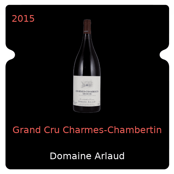 Arlaud Grand Cru Charmes-Chambertin 2015
