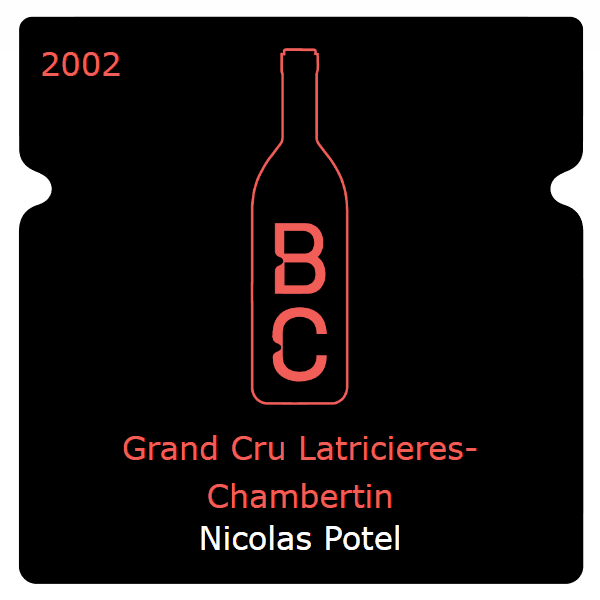 Nicolas Potel Grand Cru Latricieres-Chambertin 2002