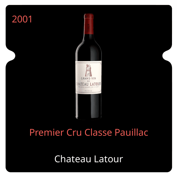 Latour Premier Cru Classe Pauillac 2001