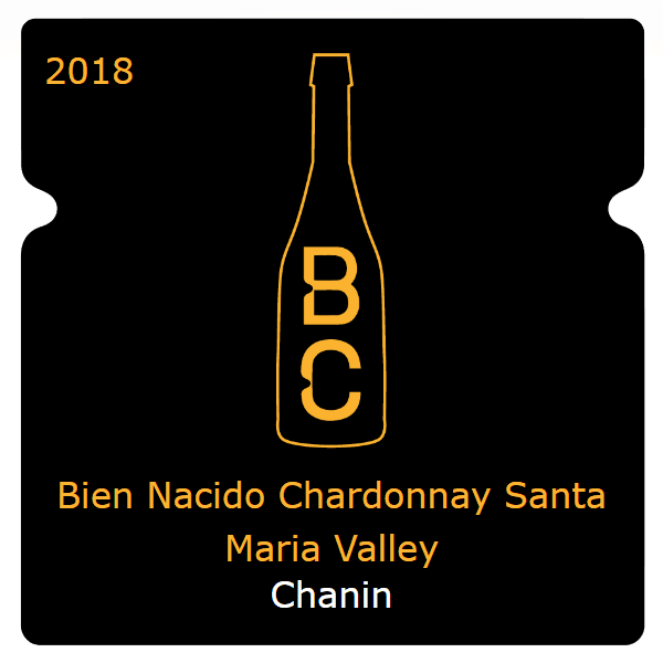 Chanin Bien Nacido Chardonnay Santa Maria Valley 2018