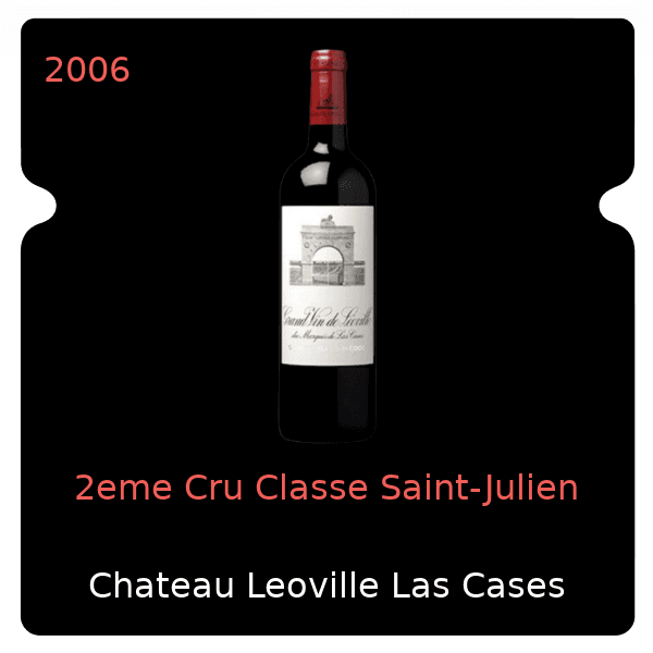 Leoville Las Cases 2eme Cru Classe Saint-Julien 2006