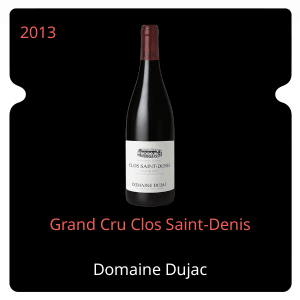 Dujac Grand Cru Clos Saint-Denis 2013