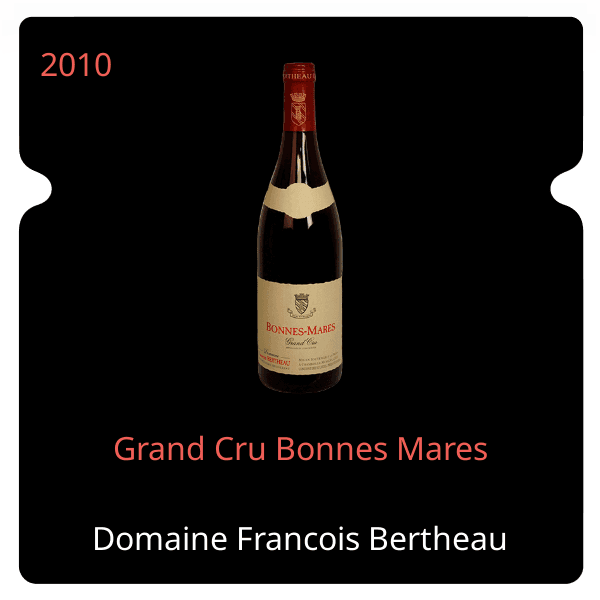 Francois Bertheau Grand Cru Bonnes Mares 2010