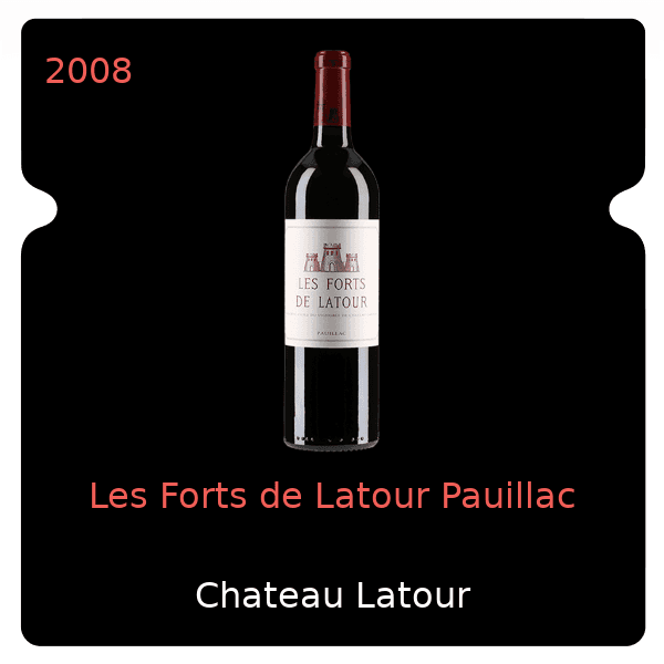Latour Les Forts de Latour Pauillac 2008