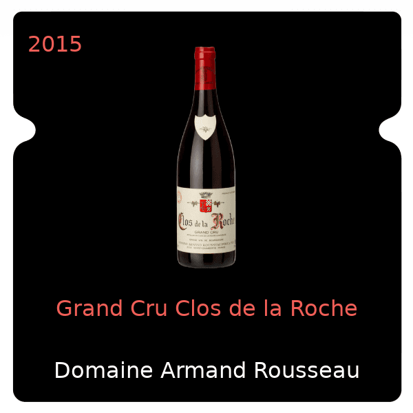 Armand Rousseau Grand Cru Clos de la Roche 2015