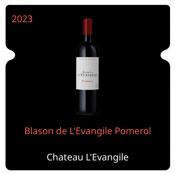 L'Evangile Blason de L'Evangile Pomerol 2023