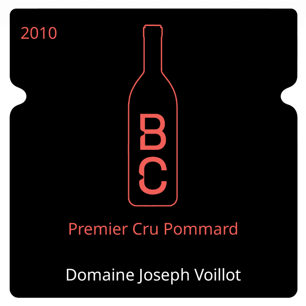 Joseph Voillot Premier Cru Pommard 2010