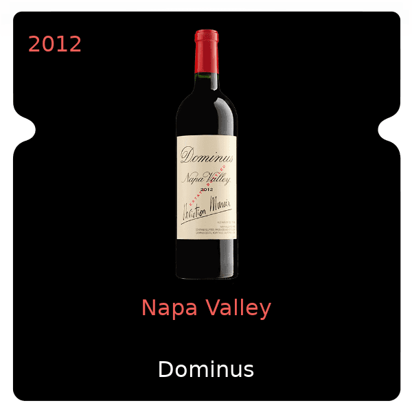 Dominus Napa Valley 2012