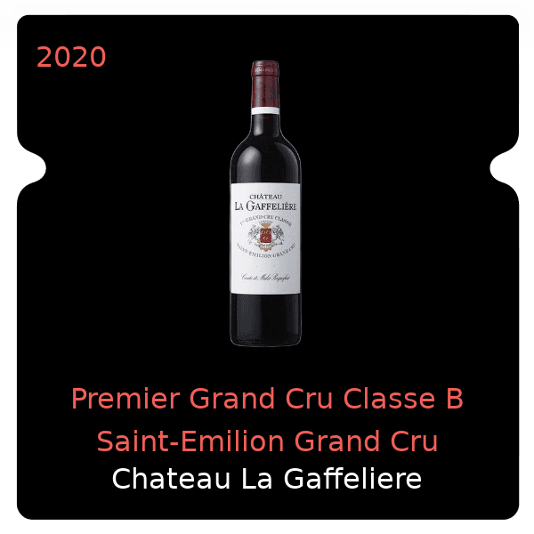Gaffeliere Premier Grand Cru Classe B Saint-Emilion Grand Cru 2020