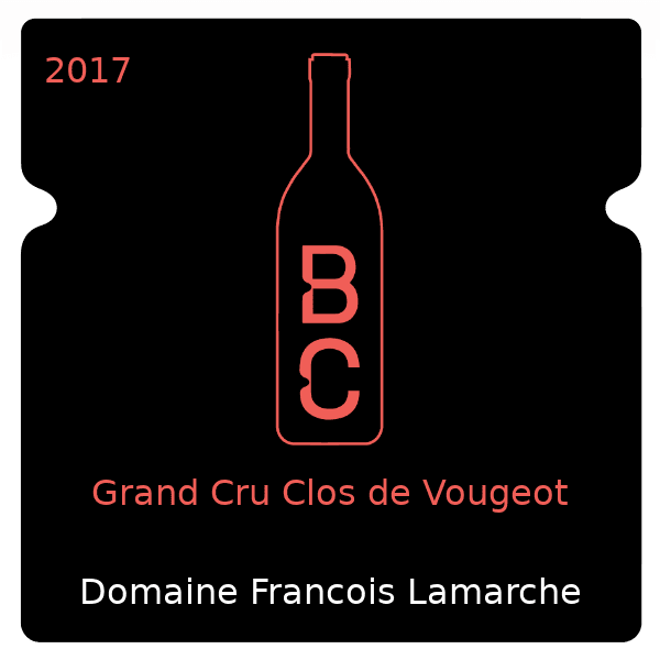 Nicole Lamarche Grand Cru Clos de Vougeot 2017