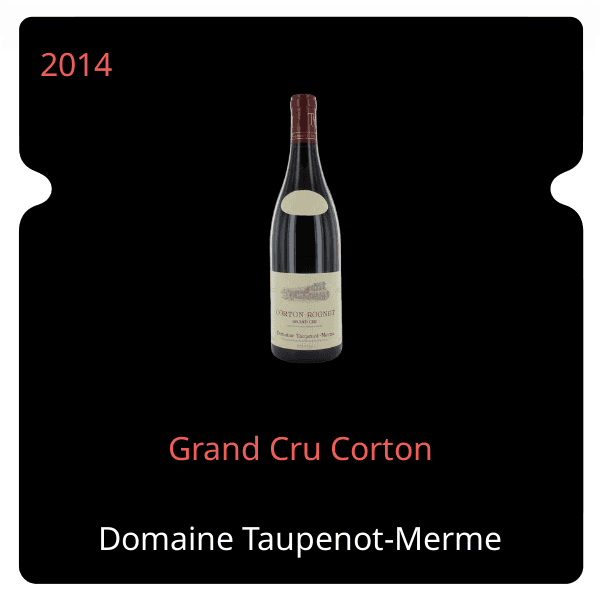 Taupenot Merme Grand Cru Corton 2014
