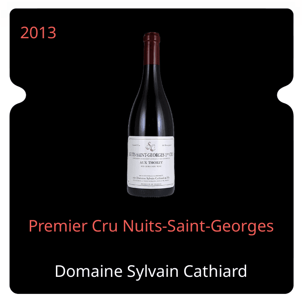 Sylvain Cathiard Premier Cru Nuits-Saint-Georges 2013