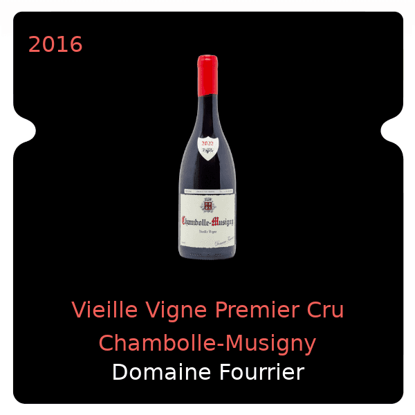 Fourrier Vieille Vigne Premier Cru Chambolle-Musigny 2016
