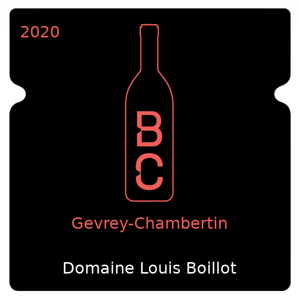 J. M. Boillot Gevrey-Chambertin 2020