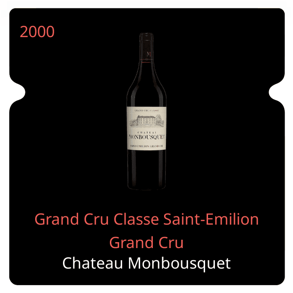 Monbousquet Grand Cru Classe Saint-Emilion Grand Cru 2000