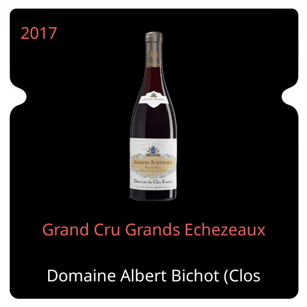Albert Bichot (Clos Frantin) Grand Cru Grands Echezeaux 2017
