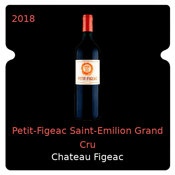Figeac Petit-Figeac Saint-Emilion Grand Cru 2018