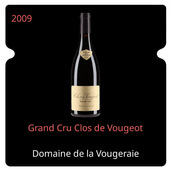 Vougeraie Grand Cru Clos de Vougeot 2009
