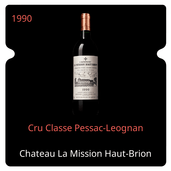 Mission Haut-Brion Cru Classe Pessac-Leognan 1990