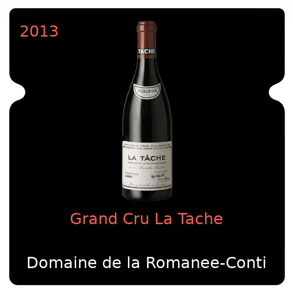 Romanee-Conti Grand Cru La Tache 2013
