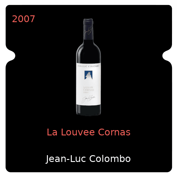 Jean-Luc Colombo La Louvee Cornas 2007