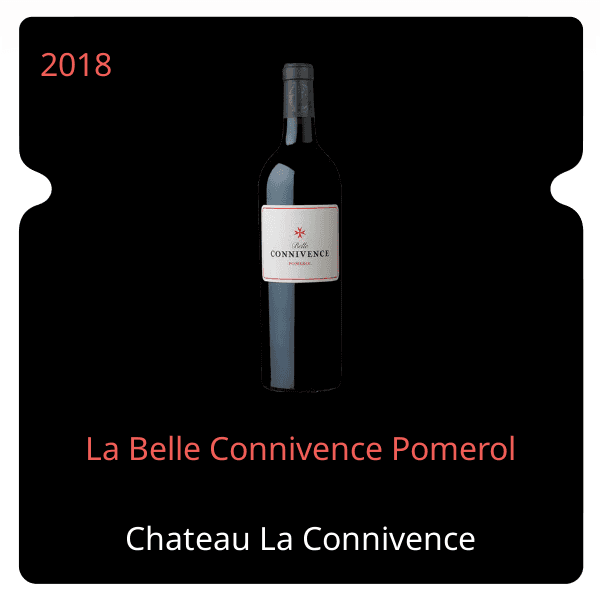 Connivence La Belle Connivence Pomerol 2018