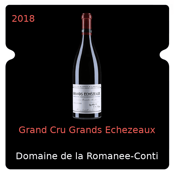 Romanee-Conti Grand Cru Grands Echezeaux 2018