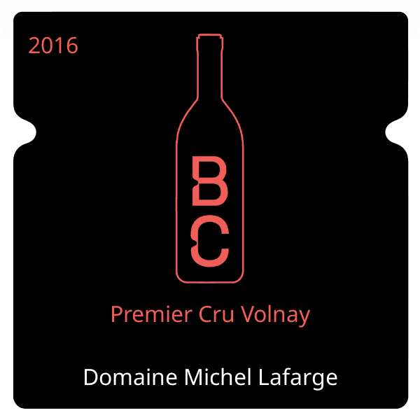 Michel Lafarge Premier Cru Volnay 2016