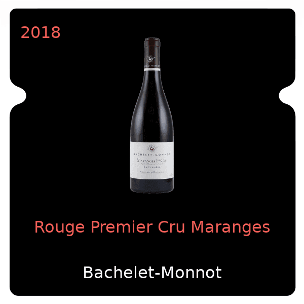 Bachelet-Monnot Rouge Premier Cru Maranges 2018