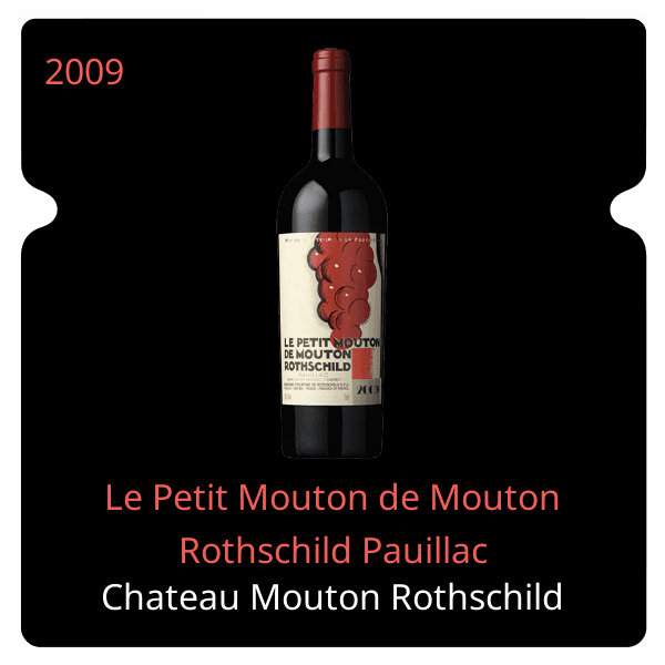 Mouton Rothschild Le Petit Mouton de Mouton Rothschild Pauillac 2009