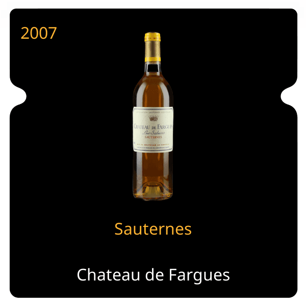 Meursault Sauternes 2007