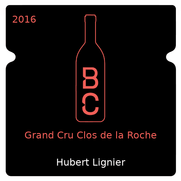 Hubert Lignier Grand Cru Clos de la Roche 2016