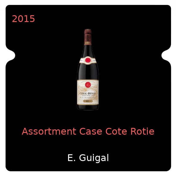 E. Guigal Assortment Case Cote Rotie 2015